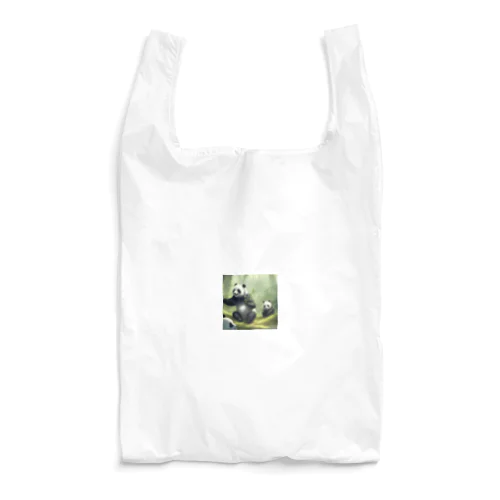 遊んでるパンダ Reusable Bag