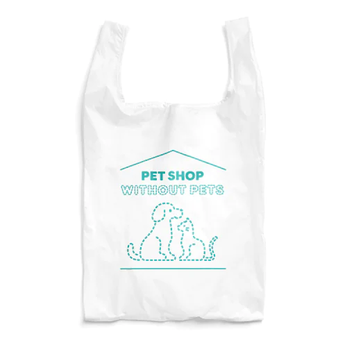 ペットのいないペットショップ　わんちゃんねこちゃん Reusable Bag