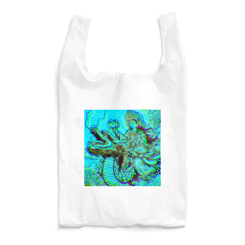 観世音菩薩と龍3「Kanzeon Bodhisattva and dragon3」 Reusable Bag