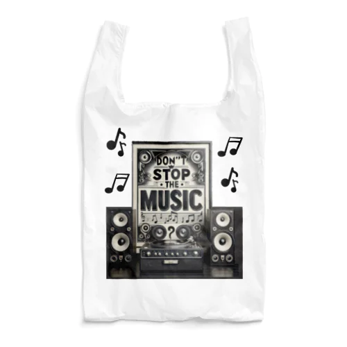 ドントストップミュージック Reusable Bag