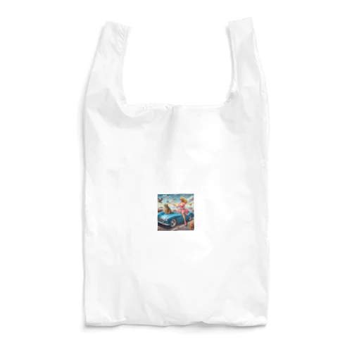 ドライブにゃんこチャン Reusable Bag