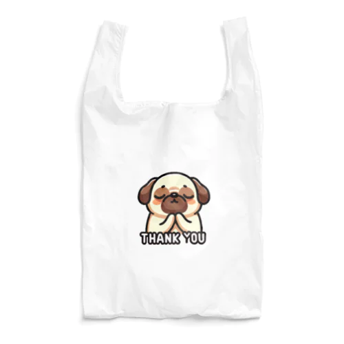 【ぱぐのすけ】シリーズ （Thanks バージョン） Reusable Bag