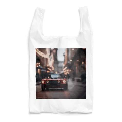 車とネオン Reusable Bag