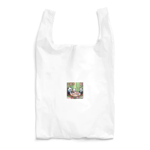 パンダのお茶会 Reusable Bag