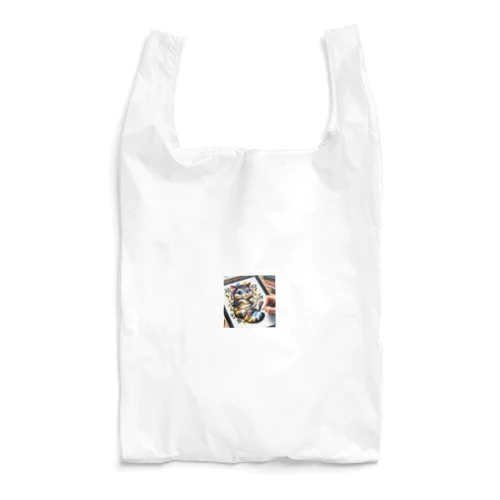 冒険心をくすぐるやんちゃ猫 Reusable Bag