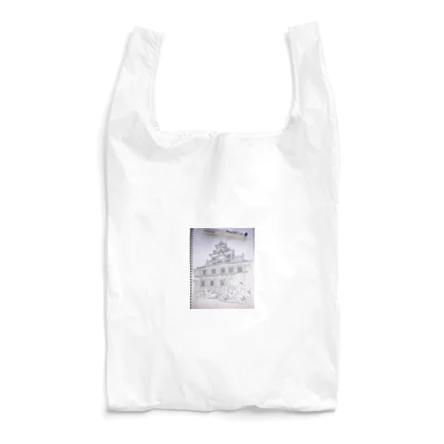 岡山城ペンアート Reusable Bag