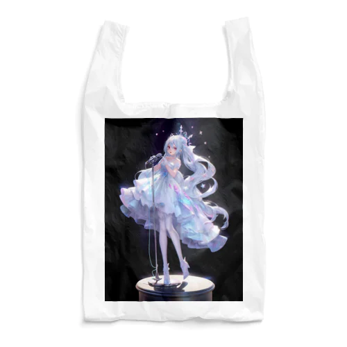 純白のアイドル Reusable Bag