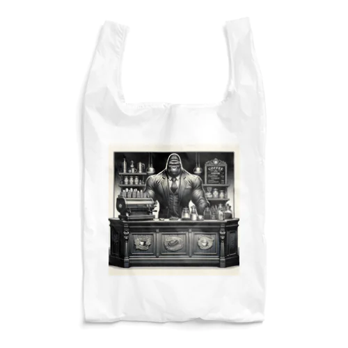 The Mighty Gorilla Coffee Shop  Reusable Bag