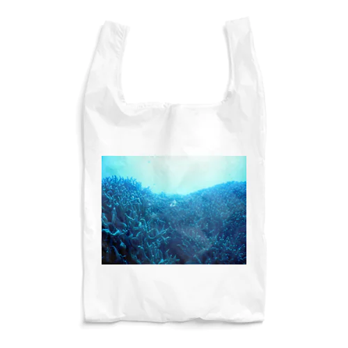 青い珊瑚礁 Reusable Bag