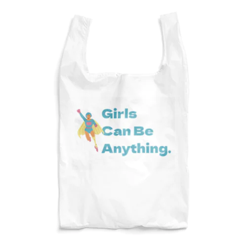 Girls Can Be Anything. エコバッグ