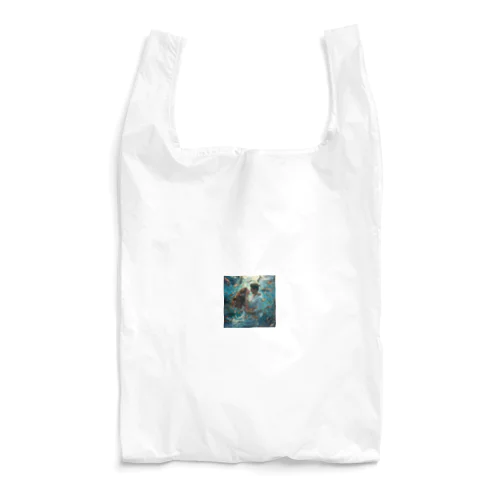 人魚姫と王子の微笑み アメジスト 2846 Reusable Bag