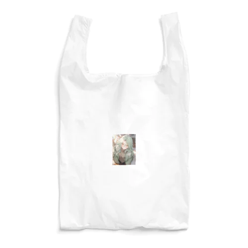 緑髪 少女 Reusable Bag