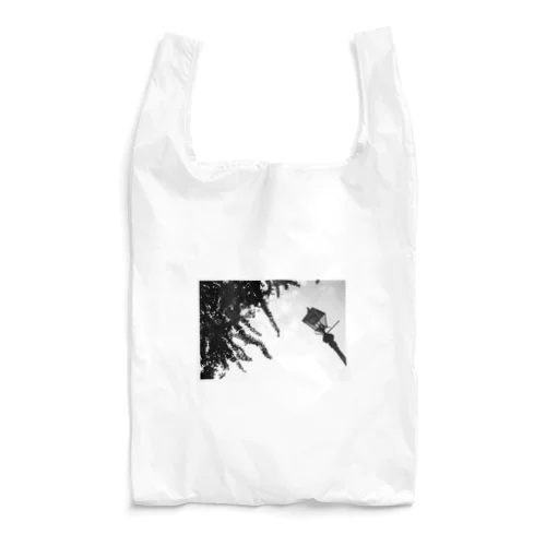 横浜の風景〈ガス灯と銀杏〉 Reusable Bag