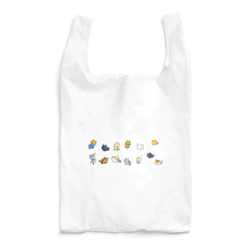 猫たちの集会 Reusable Bag