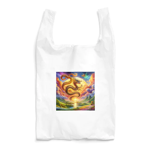 幸運の金の龍！！ Reusable Bag