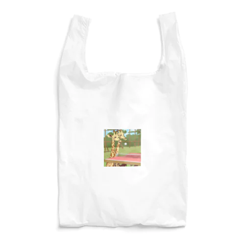 卓球とキリン Reusable Bag