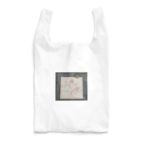 赤い靴と落ち葉 Reusable Bag