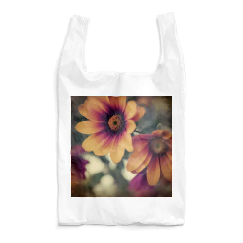 フラワーパワーグラフィック Reusable Bag