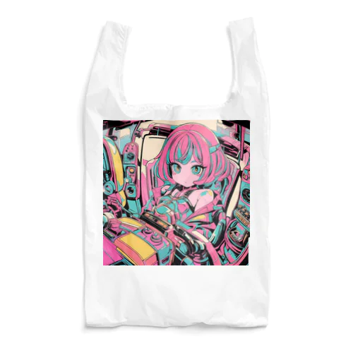 コックピット♪操縦席ガール♪ Reusable Bag