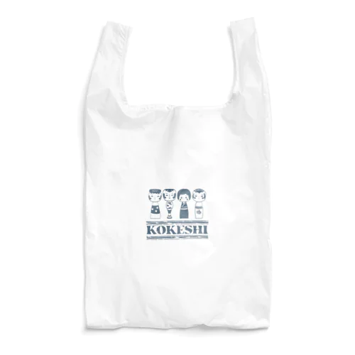 伝統こけしのエコバッグ Reusable Bag