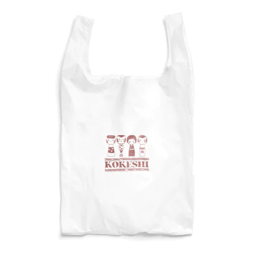 伝統こけしのエコバッグ Reusable Bag