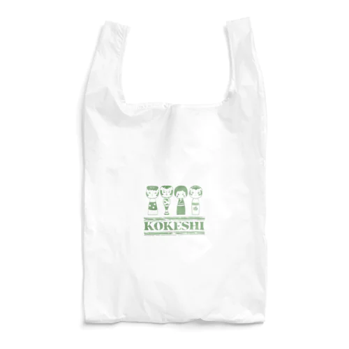 伝統こけしのエコバッグ Reusable Bag