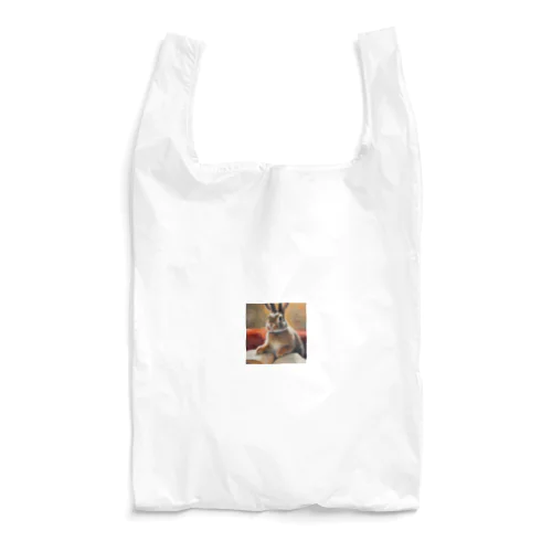 本を読むうさぎ2 Reusable Bag