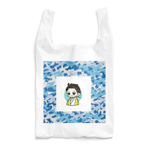 迷彩柄シリーズ(シアン) Reusable Bag