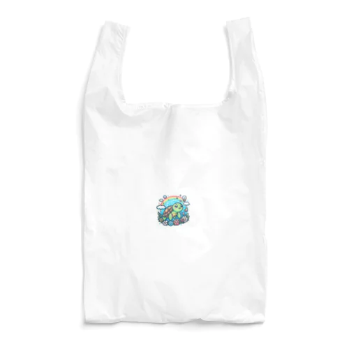 かわいいカメ Reusable Bag