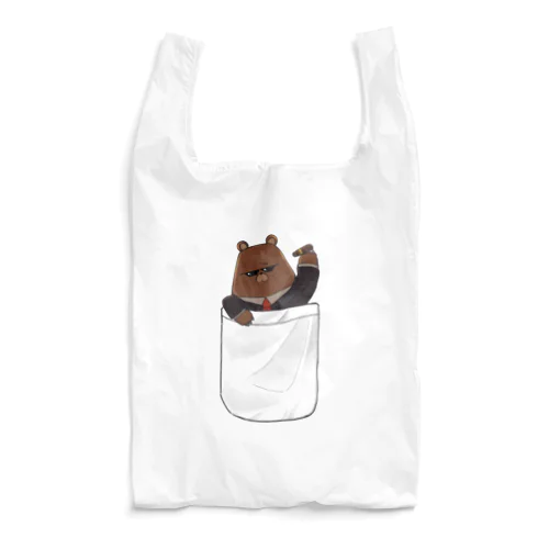 マフィアくま Reusable Bag