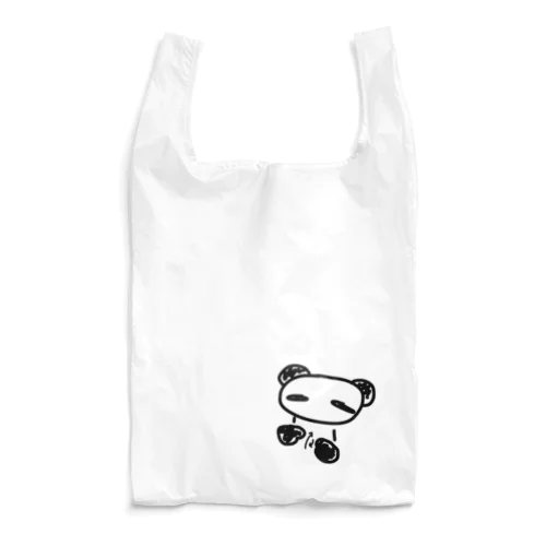 手話で「手話」を表現するパンダ Reusable Bag