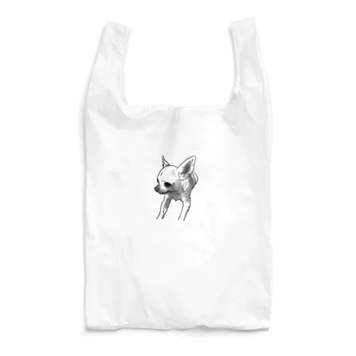 ぷりん 白黒 Reusable Bag