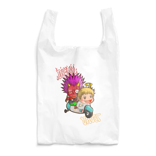 悪魔と天使 Reusable Bag