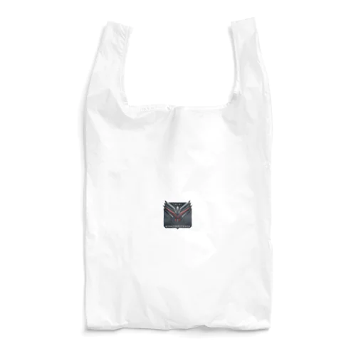 ワシ　軍需産業風のロゴ Reusable Bag