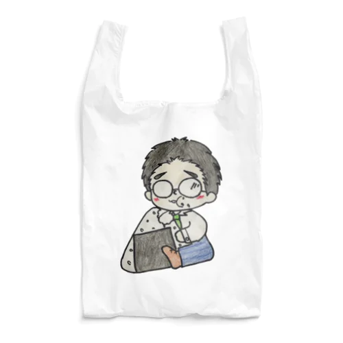 おにぎりモグモグみやびちゃんエコバッグ Reusable Bag