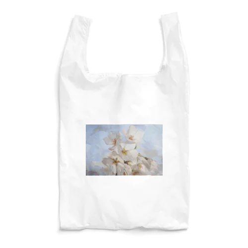 SAKURA-Oil Painting- Reusable Bag