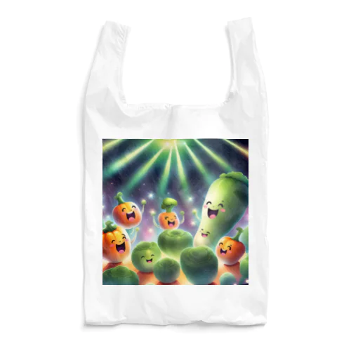 ライブで盛り上がる野菜たち Reusable Bag