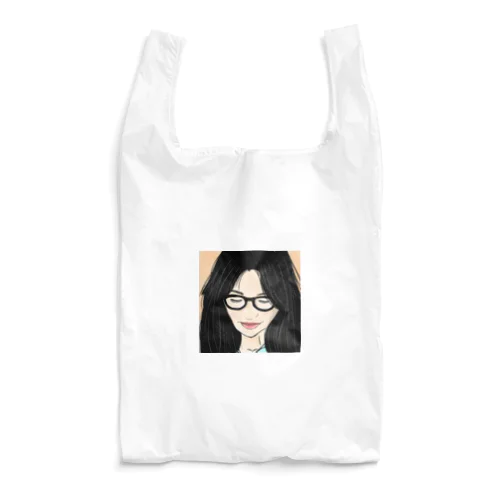 メガネ美人 Reusable Bag