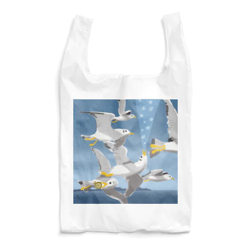 カモメ　seagulls   Reusable Bag