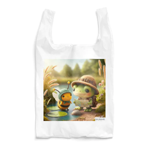 ぴょんとぶんの冒険 Reusable Bag