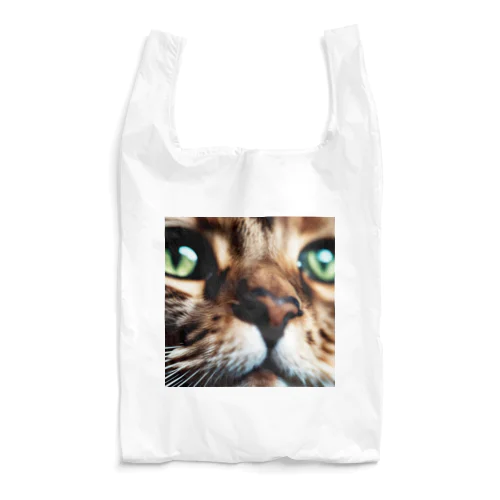 キャットフードの匂いに反応する猫 Reusable Bag