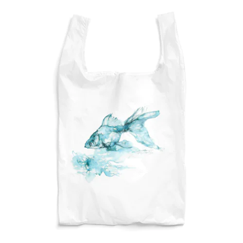 ブルー金魚 Reusable Bag