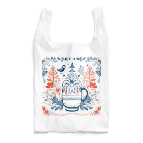 花の詩カップ(The Flower Poetry Cup) Reusable Bag