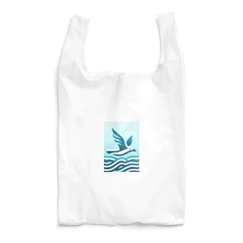 海とカモメ Reusable Bag