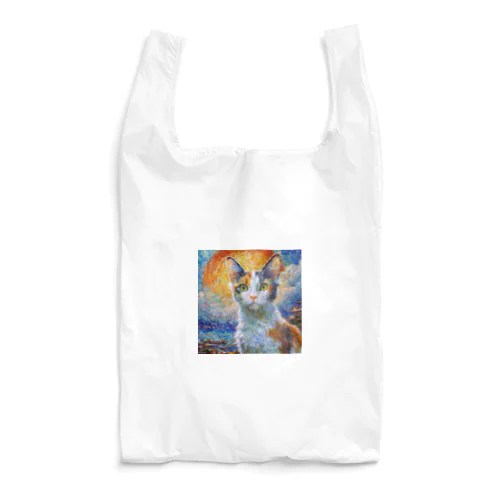 日本の夜明けですニャン Reusable Bag