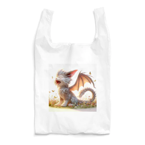 おはようあくび！猫ドラゴン Reusable Bag