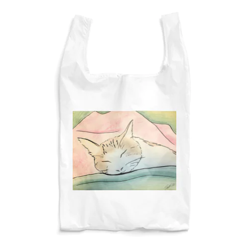 ねこ♡寝子 Reusable Bag