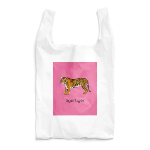  tigertiger ピンク Reusable Bag