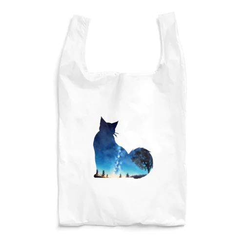 星空と猫_005 Reusable Bag