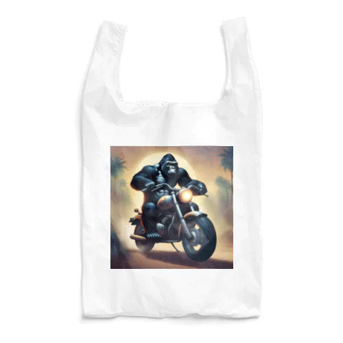 バイクを盗んで走り出すゴリラ Reusable Bag